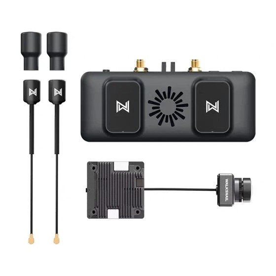 Walksnail VRX 1080P/60FPS 4KM Caddx  1S Kit HD Kit Drones RC Model DIY Parts